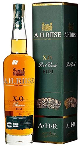 A.H. RIISE - X.O. Rum Port Cask - 700ml - BOX - Virgin Islands - DE
