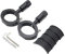 Support de Phare Moto,iSpchen Support Projecteur De Moto Métal Support De Phare Additionnel Pince De Tube De Barre Fixation Universels Support De Fixation Pour Pare-Chocs De Moto,Sismique Kit
