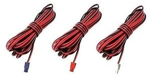 3X Pcs Cable de bocina Speaker Sound Red Black Wires Cords Cables Compatible with Samsung Home Cinema
