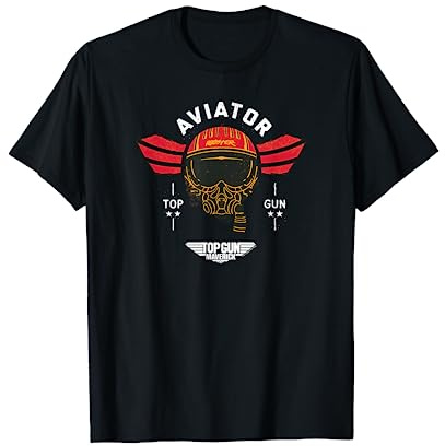 Top Gun: Maverick Rooster Aviator Helmet Poster T-Shirt