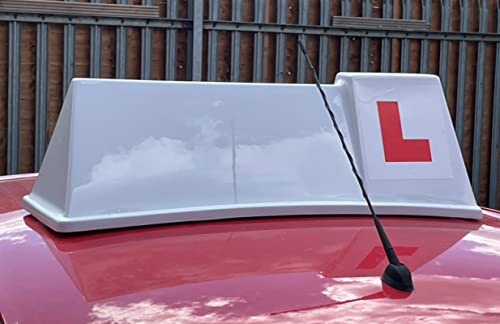 Display Developments SMALL VEHICLE MAGNETIC DRIVING SCHOOL ROOF SIGN WITH END L LOCATION