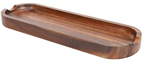Support de Pelle, Support de Spatule en Teck Comptoir de Cuisine Porte-Cuillère en Bois Porte-ustensiles de Cuisine pour Spatule Cuillère Pinces
