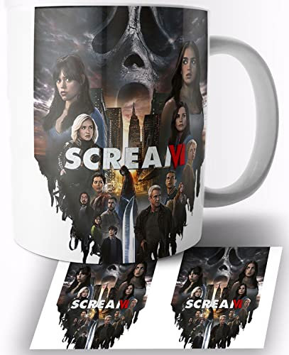 Scream VI Jenna Ortega Keramik Becher 325ml Tasse Mug
