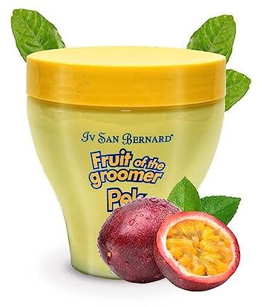 Passionsfruchtmaske - Hundemaske - 250 ml - für einen seidigen und duftenden Mantel - Hygieneartikel für Hunde - Geeignet für lange Haare - IV San Bernard