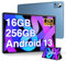 Tablette Android 13 OS 11 Pouces avec 16Go RAM 256Go ROM 1TB Extensible, 2K FHD Tablette avec Trois Caméras 5MP+13MP+2MP, 8 Cores 2.0 GHz, 5G WIFI, 8600 mAh, BT 5.0, GPS, Port Casque USB-C, Bleu