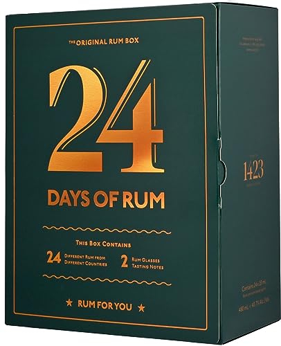 24 Days of Rum der Original-Rumkalender Adventskalender Mocha Edition 2025 by Schnapsbaron®