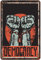 Vintage-Blechschild, Metallschild, Demokratie, lustige Dekorationen für Café, Zuhause, Bar, Pubs, Restaurants, Bauernhof, Zimmer, 14 x 20 cm