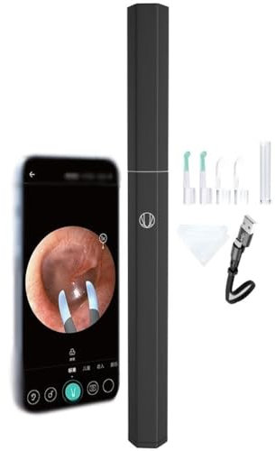 Ear Wax Removal Tool Easy To Carry Ear Camera For Travel, 6-axis Gyroscope Stabilized Otoscope, Wifi Connection Ear Cleaner, Ear Scoop With 700mAh Battery, Personal Care