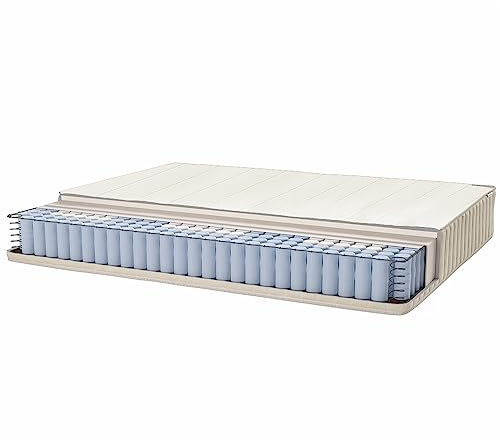Vitamatres Matratze 90x200x20cm Federkernmatratze, Härtegrad H4, Medic 9-Zonen Taschenfederkernmatratze mit Komfortschaum und Microfaser-Bezug, Matratzen für Kinder und Erwachsene