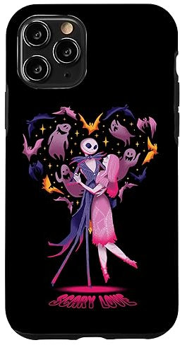 iPhone 11 Pro Disney The Nightmare Before Christmas Jack Sally Scary Love Case