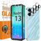 QsmQam 3 Pezzi Vetro Temperato per Xiaomi Redmi 13 4G / 5G, Xiaomi Poco M6 4G e 3 Pezzi Pellicola Fotocamera, Pellicola Prottetiva Anti Graffio, Durezza 9H Vetro Protettivo