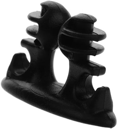 Beatifufu 1 Satz Kabelklemme Fahrzeug Kabelhalter Kfz Kabel Organizer Kabelaufwicklung für Geräte Organizer für Audiokabelaufwicklung Kabelorganizer für Geräte Auto-Kabelwickler Black