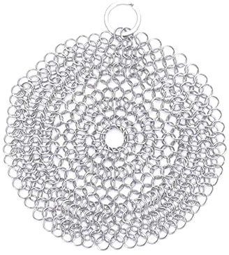 Stainless Steel Brush Pots Net Washer Brush Cleaning Tool Pots Dishwashing Cleaner Kitchen Utensils Cookware