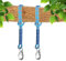prota Schaukel Befestigung Seil, 2 Stück 0.6M Baumschaukelseil für Hängemattenstuhl Hängeset, Verstellbares Seil Baumschaukel Seil für Indoor Outdoor Baumschaukel Nestschaukel 10mm Durchmesser