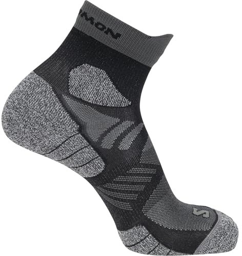 Socquettes Salomon Aero, gestion de l’humidité pour la course, confort amorti, coupe extensible et polyvalence durable pour les courses quotidiennes