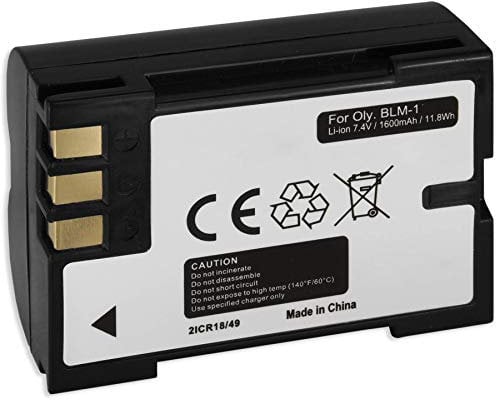 Batterie BLM-1 pour Olympus Camedia E-1, E-300, E-330, E-500, E-510, C-5060, C-7070, C-8080