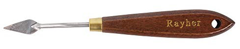 Rayher Spatola Metallo, Punta Flessibile, Lunghezza 25 Mm, Busta 1 Pz, 3803100