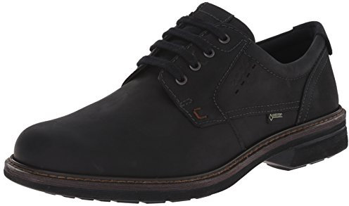 ECCO Men's Turn GTX Plain Toe Tie Shoe, Black Black 51052, 11 UK