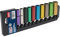 Sealey Multi-Coloured Socket Set, 10pc, 3/8Sq Drive, Deep, WallDrive® - AK285