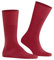FALKE Herren Socken Airport, Merinowolle Baumwolle, 1 Paar, Rot (Scarlet 8120), 39-40