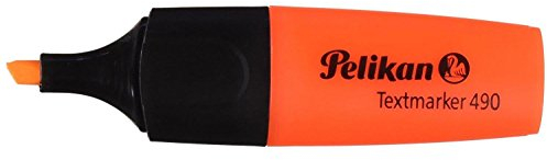 Pelikan Textmarker 490, leuchtorange, Menge 10 (neu)