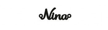 Kinderarmband - Versilbertes Armband mit Namen Nina