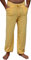 ESPARTO Yogahose Sitaara Herren und - Boyfriend Style - Damen in Bio-Baumwolle (Mangogelb, M)