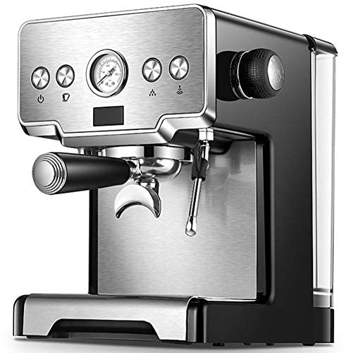 Professional Pump Espresso Machine, 1450watts 15 Bars Espresso Coffee Maker with Foaming Milk Wand, Pre-soak 1.7L Removable Water Tank Coffee Maker for Cappuccino Latte Machiato