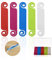 YIXISI 50 PCS Durable Cable Identification Tags, Cable Tags for Marking Wires, Waterproof, 5 Colors