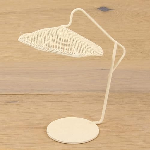 dekoprojekt Minigarten Sonnenschirm Mini, weiß 9,8 cm