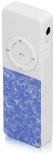 PUSOKEI Lettore MP3, Lettore Musicale HiFi Lossless Sound, Lettore Musicale Digitale Portatile, Plug And Play, Comodo da Usare, Batteria a Lunga Durata, Supporta Fino a 64 GB(Blu)