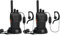Walkie Talkie PT88E PMR446 Radio Bidirezionale 16 Canali Ricaricabile con Ricarica USB VOX per Esterno (2 Confezioni)