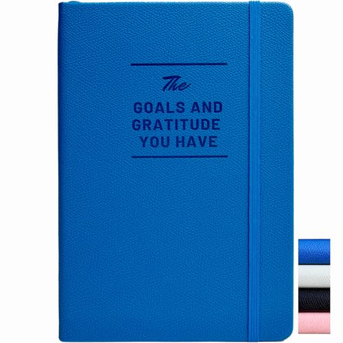 Ziele und Dankbarkeitstagebücher (Ozeanblau)