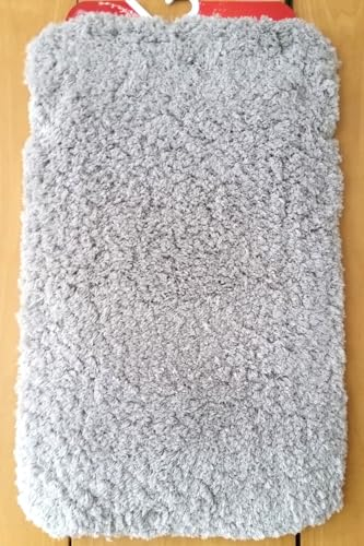 Meusch Badteppich Ted Grau 55x 85 cm