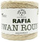 Rafia Swan Round 100% ecologica da 150g - 250 metri per le tue borse handmade estive o cappelli (-ecru - ROUND)
