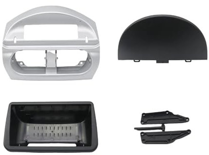 QKFTCSDW 9-Zoll-Autorahmen-Blendenadapter Canbus-Box-Decoder Android Radio Dash Fitting Panel Kit Kompatibel mit Opel Combo Corsa Tigra Montagesatz installieren(Only Frame)