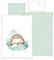 Herding babybest Bettwäsche Kleiner Igel, Kopfkissenbezug ca. 40 x 60 cm, Bettbezug ca. 100 x 135 cm, Mit Reißverschluss und Hoteleinschlag, 100% Baumwolle/Renforcé