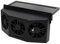 3 Cooler Car Fan Solar Powered Car Fan Auto Front/Rear Window Air Vent Exhaust Fans Vehicle Radiator Vent with Ventilation Solar Energy Cooling Ven-t Exhaust (COLOR:Black)