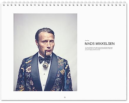 Mads Mikkelsen Vol.1-2027 Wall Calendar