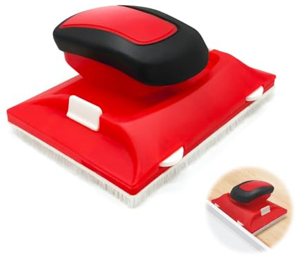 Paint Edger for Cutting in, Multifunctional Professional Paint Edge Trimmer, Corner Painting Tool with Pad Nylon Bristles Edges Hand Hand Painting Brush Tools for Ceilings Walls Corner and Edges