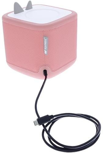foto-kontor USB-Typ C Ladekabel 1 Meter lang kompatibel mit Toniebox 2 2025 Ersatzkabel Stromkabel Netzkabel für Zuhause und unterwegs