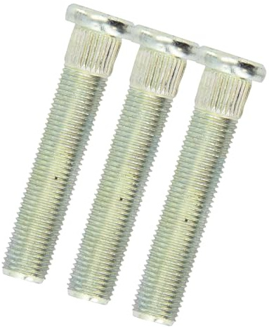 Simoni Racing CRP/7 Stehbolzen 12 x 1,25 / Sb/NI + Sz Länge 70 mm, Silver (Packung mit 3)