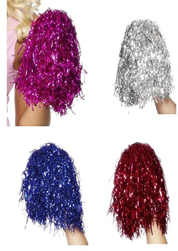 Pom Poms Cheerleader PINK Pompoms B�schel Party