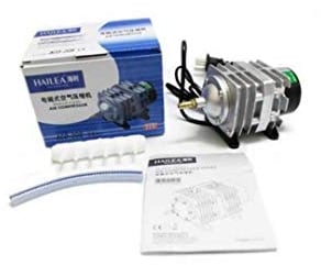 HAILEA ACO-208 Compresseur d'air aérateur Pompe a air Compresseur à piston Pompe de bassin