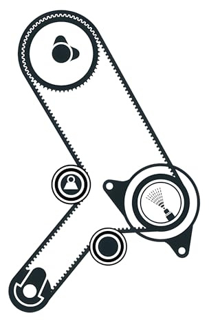 SKF Timing Belt Kit VKMA 02169 Height 67 mm Length 336 mm Width 143 mm - OE Quality