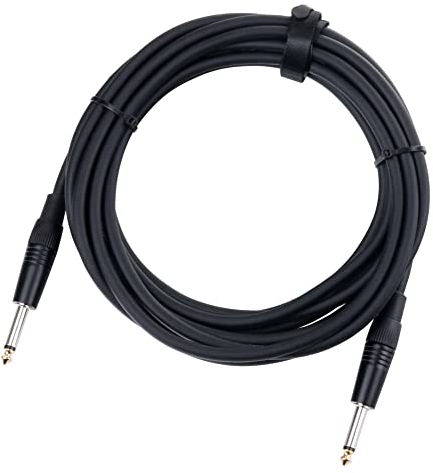 Pronomic BOXJ-5 Lautsprecherkabel DJ PA Boxenkabel (Professionelles Boxenkabel, 6,3 mm Klinke, Länge 5m, säure- und ölfest, Spannzangen-Zugentlastung)