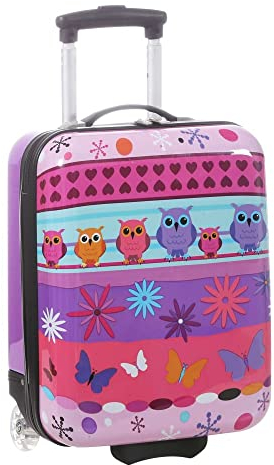 Valise Cabine 50 cm pour Enfant Violet