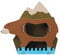 Werkhaus Kindergarderobe-Bär, Holz, L 42 cm, H 40 cm, T 12,5 cm, Braun