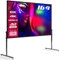 ESMART Economía EXA Pantalla de Marco Ligero móvil sobre Ruedas 221 x 125 cm (100) 16:9 Proyector de Cine en casa Pantalla multifunción Marco Pantalla LCD LED