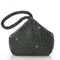 BABEYOND Damen Strass Clutch Abendtaschen Sparkly Glitter Dreieck Geldbörse für 1920er Jahre Party Abschlussball Hochzeit, Schwarz, Einheitsgröße